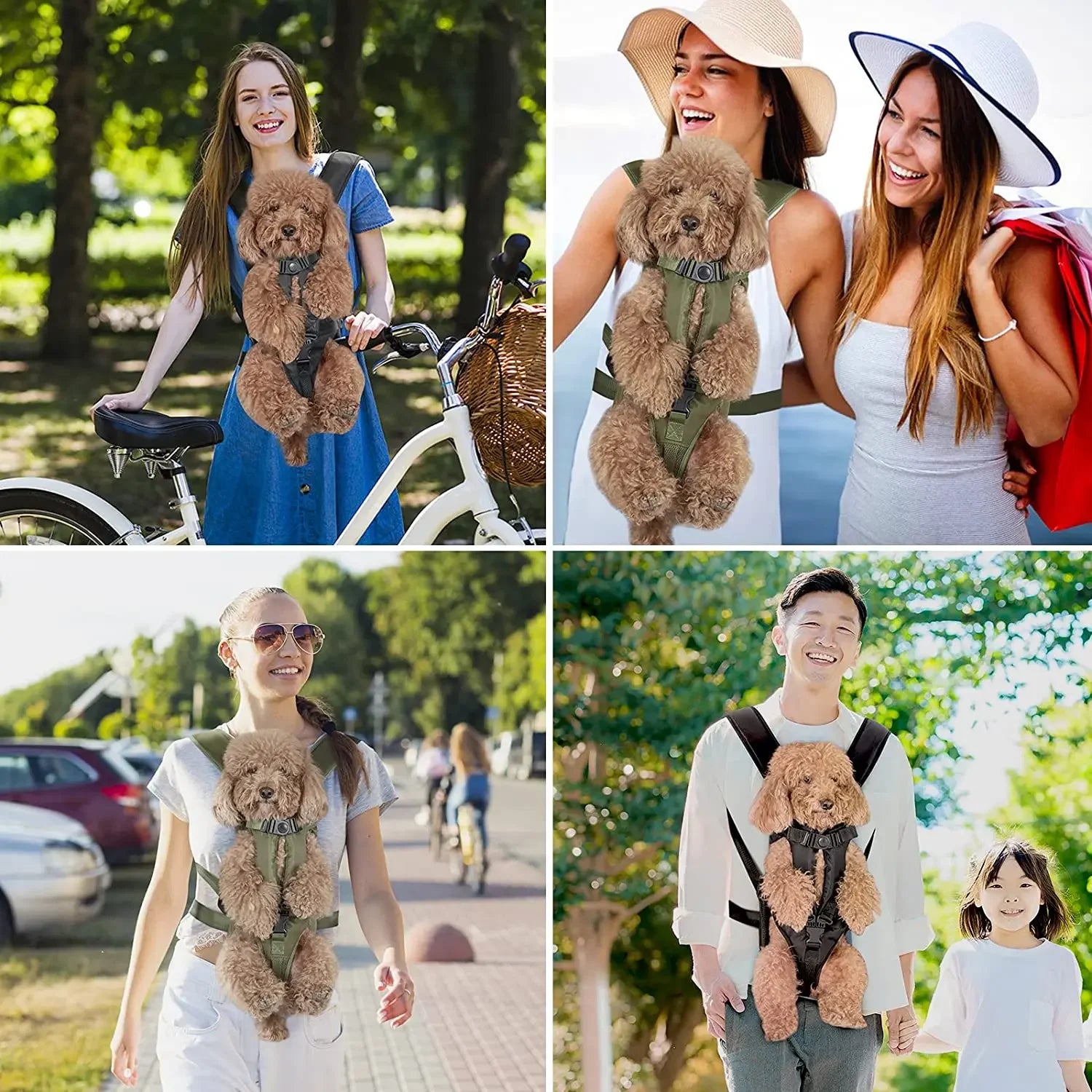 Dogs Backpack Carrier For Pet Front Travel Dog Bag Carrying For Animals