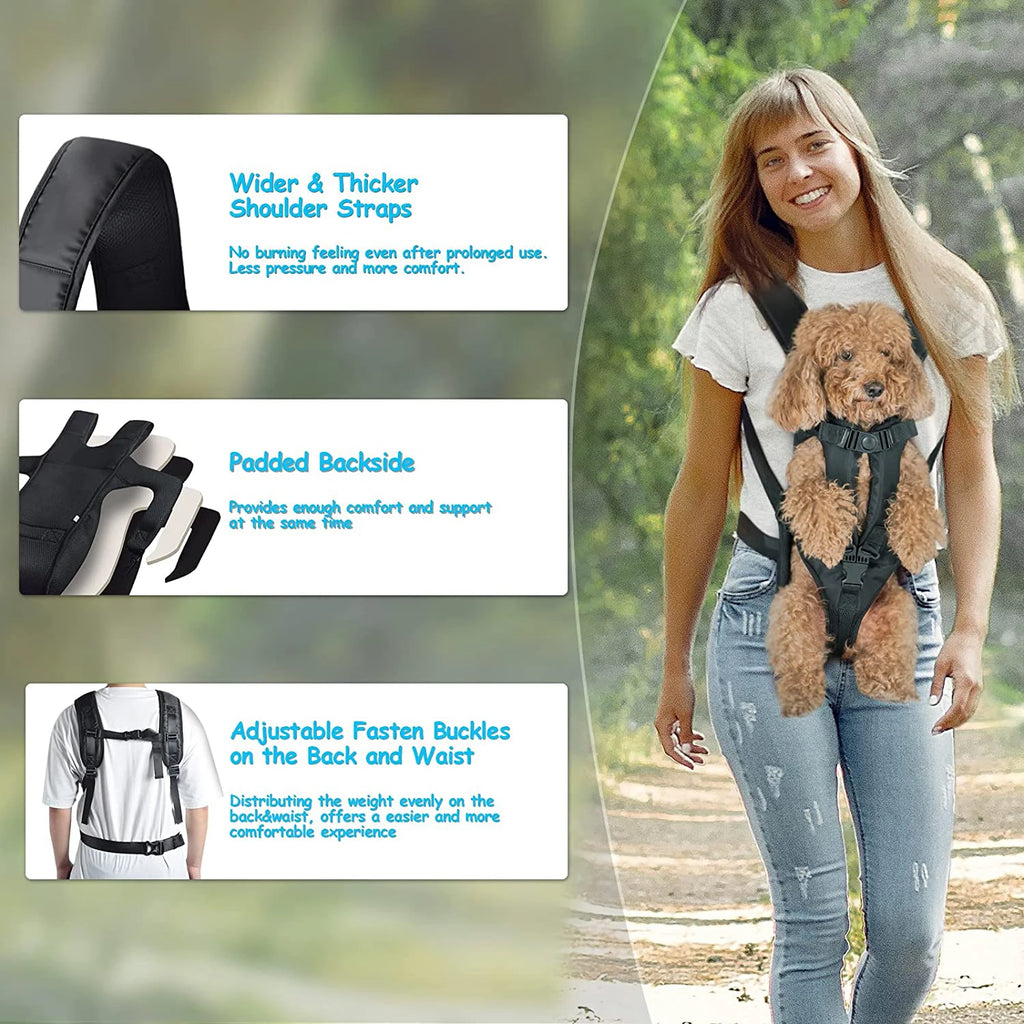 Dogs Backpack Carrier For Pet Front Travel Dog Bag Carrying For Animals