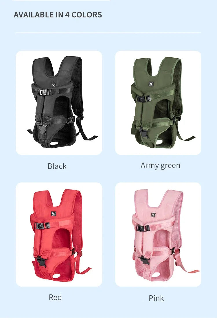 Dogs Backpack Carrier For Pet Front Travel Dog Bag Carrying For Animals