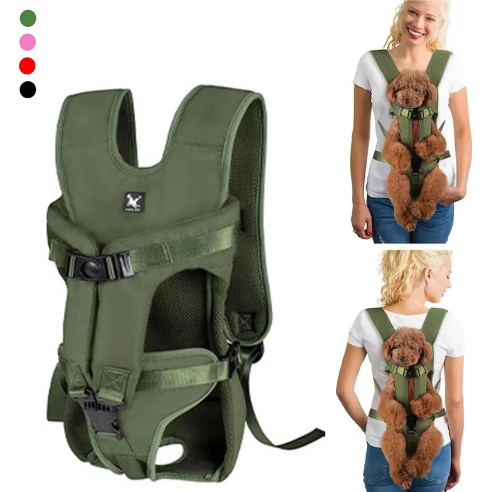 Dogs Backpack Carrier For Pet Front Travel Dog Bag Carrying For Animals