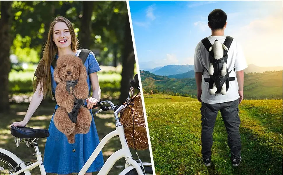 Dogs Backpack Carrier For Pet Front Travel Dog Bag Carrying For Animals