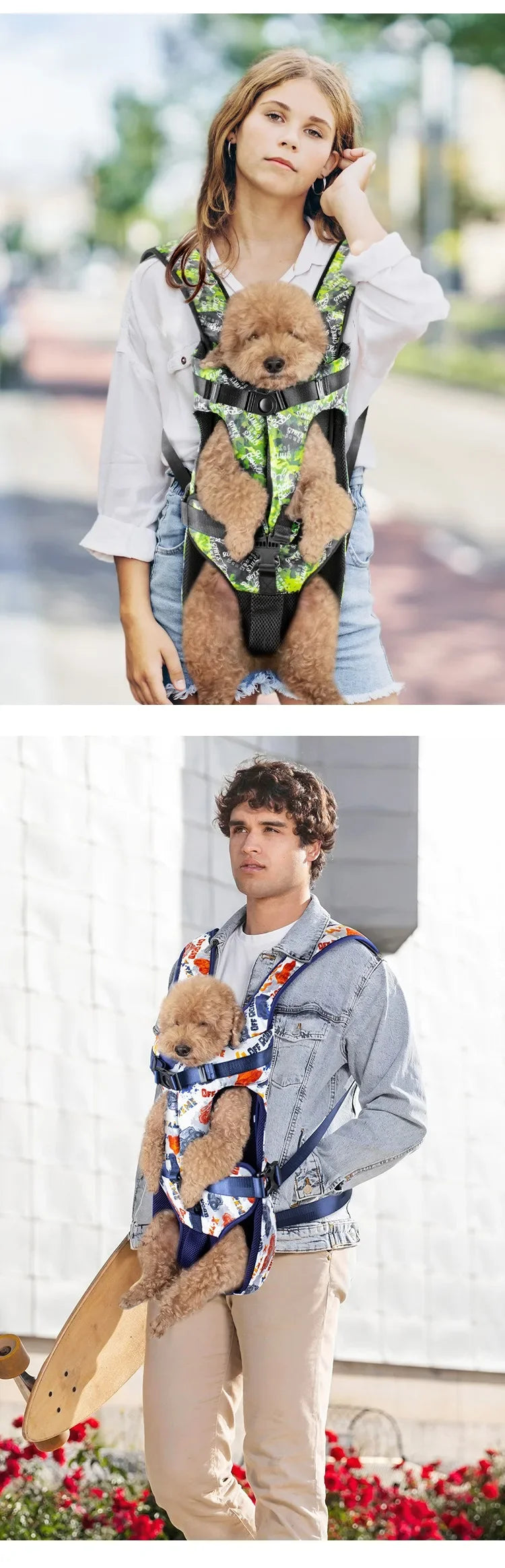 Dogs Backpack Carrier For Pet Front Travel Dog Bag Carrying For Animals