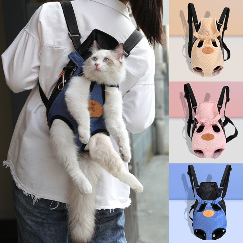 Cat Backpack Portable Carrier Bag | Pet Outdoor Travel