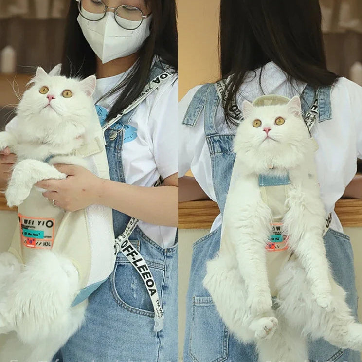 Cat Backpack Portable Carrier Bag | Pet Outdoor Travel